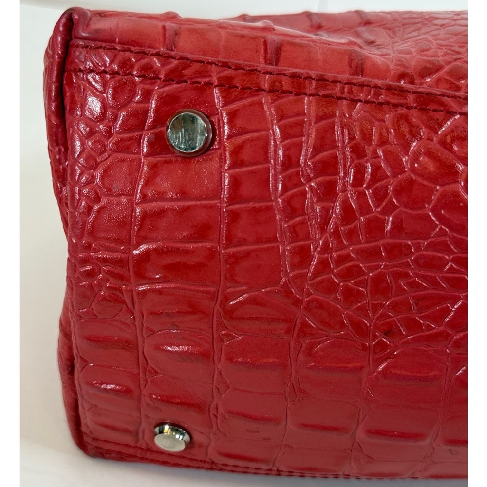 Wilsons Leather Women’s Leather Shoulder Purse Red - Picture 12 of 15